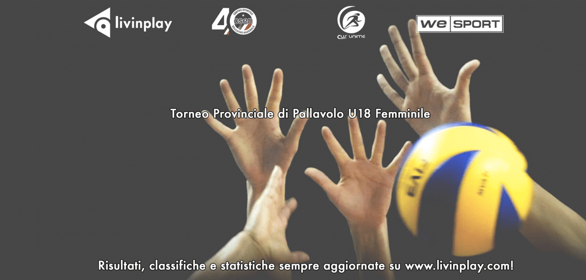 Torneo Provinciale di Pallavolo U18F 