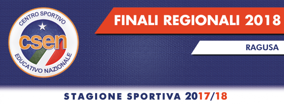 Pulcini - Fasi Regionali 2018 CSEN SICILIA