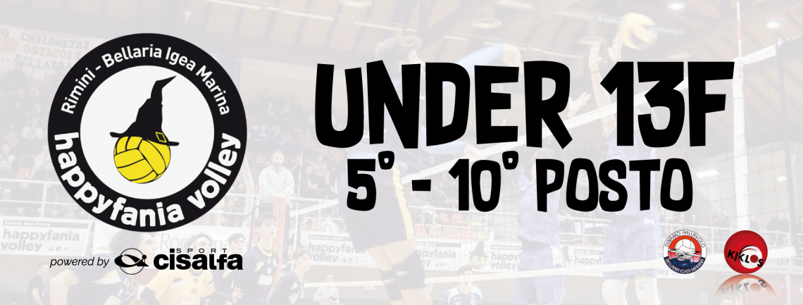 UNDER 13 FEMMINILE FASI FINALI