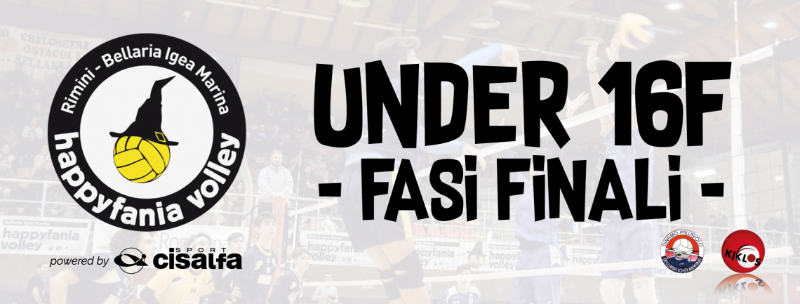 UNDER 16 FEMMINILE FASI FINALI