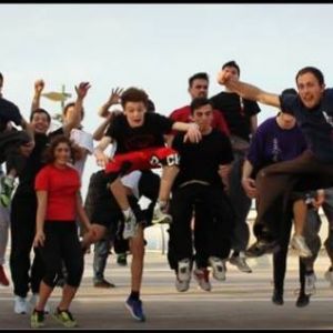 outdoor day openMove parkour